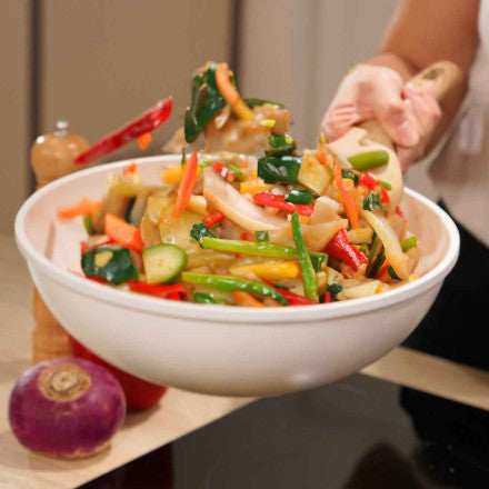 Wok da 28 cm bianco (polare) L'Incredibile Cookut